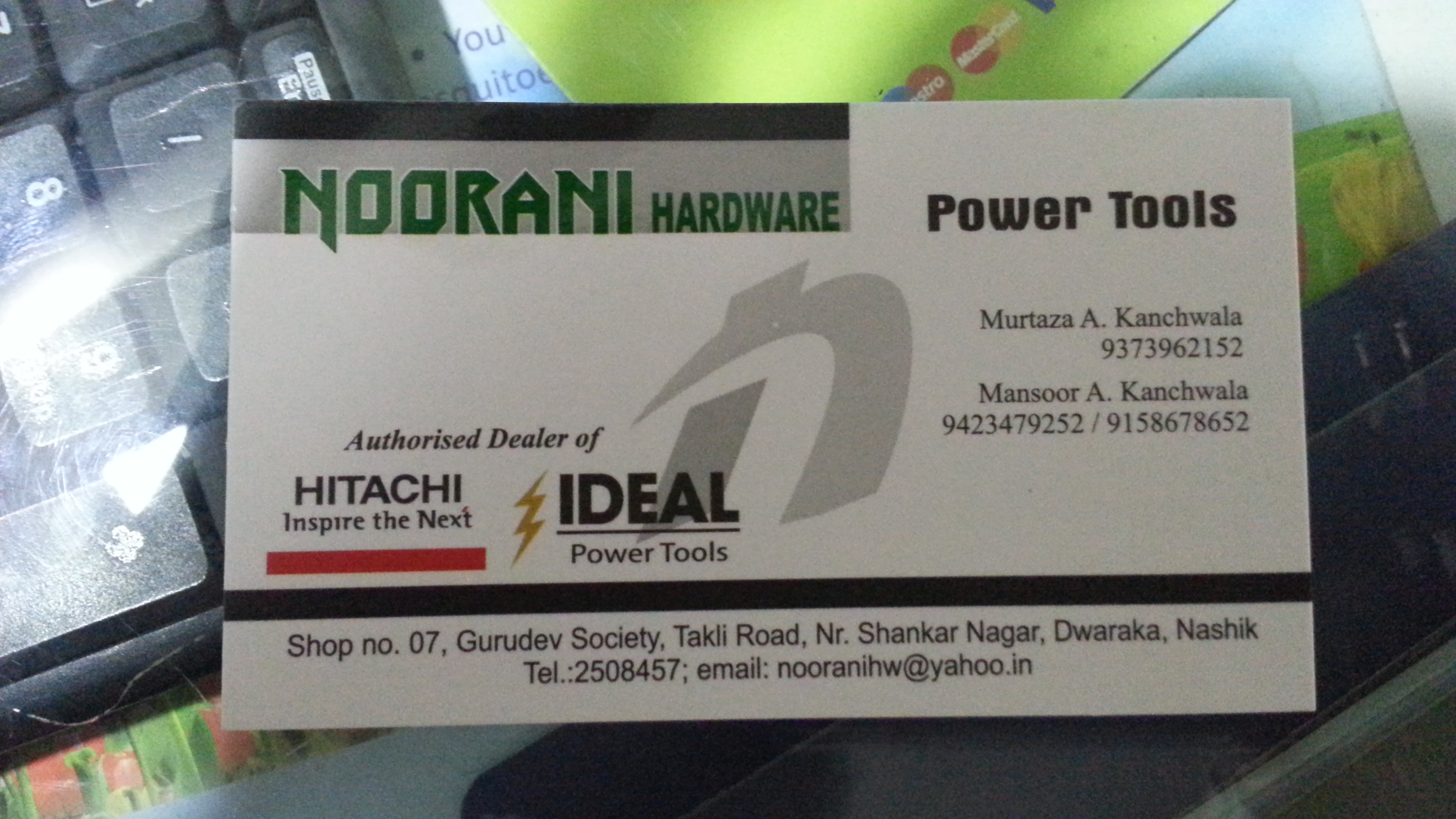 NOORANI HARDWARE Dbohra